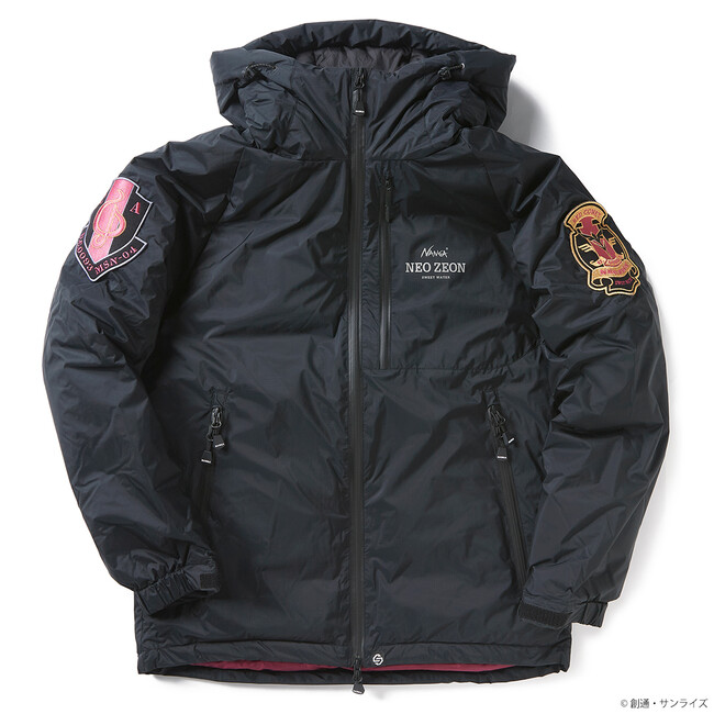 『機動戦士ガンダム逆襲のシャア』AURORA ダウンジャケット NEO ZEON「STRICT-G×NANGA AURORA DOWN JACKET」