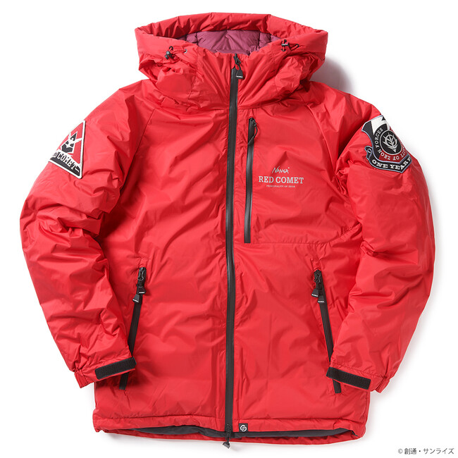 『機動戦士ガンダム』AURORA ダウンジャケット RED COMET「STRICT-G×NANGA AURORA DOWN JACKET」