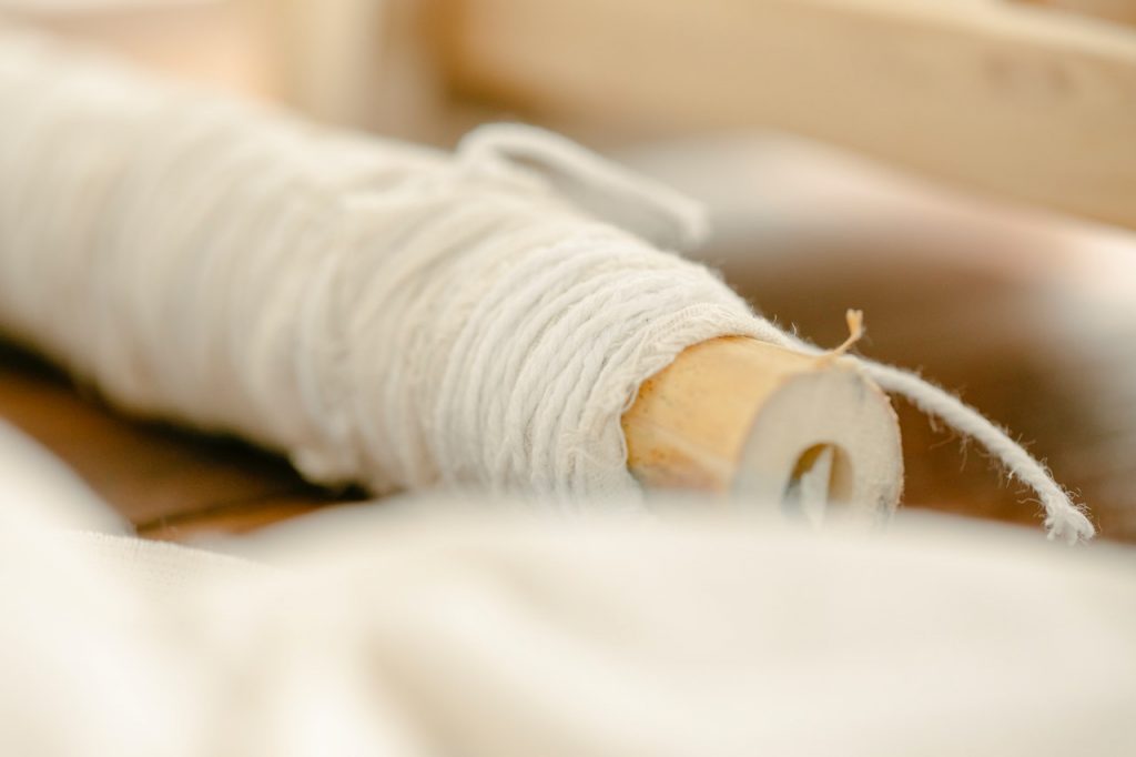 ウール素材の毛糸