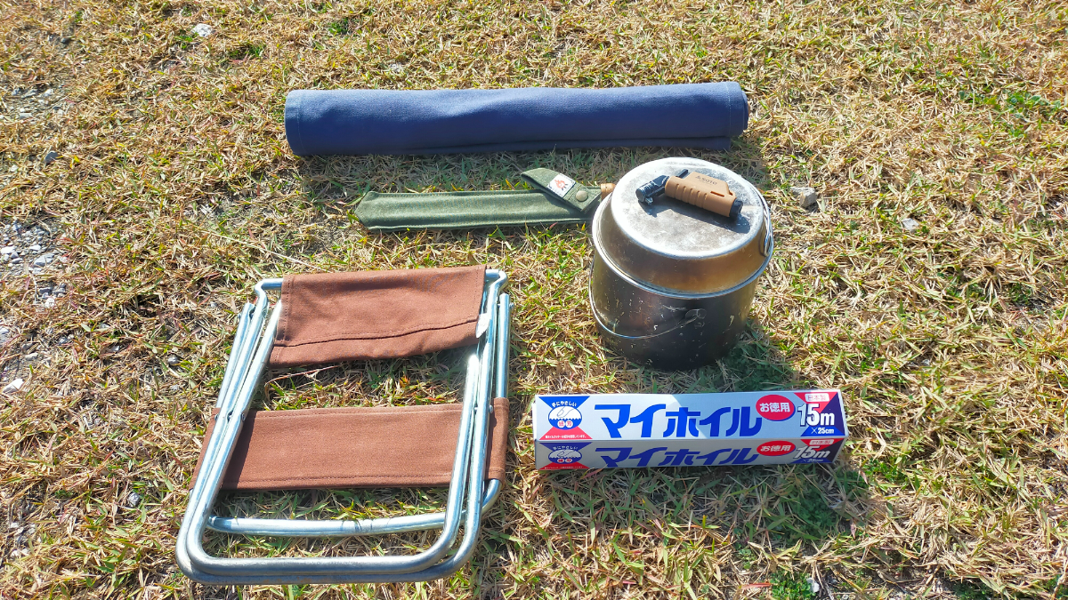 道具が並んでいる。