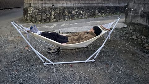 ハンモックデビューのすすめ！「ゆるふわモック」が心地良すぎた