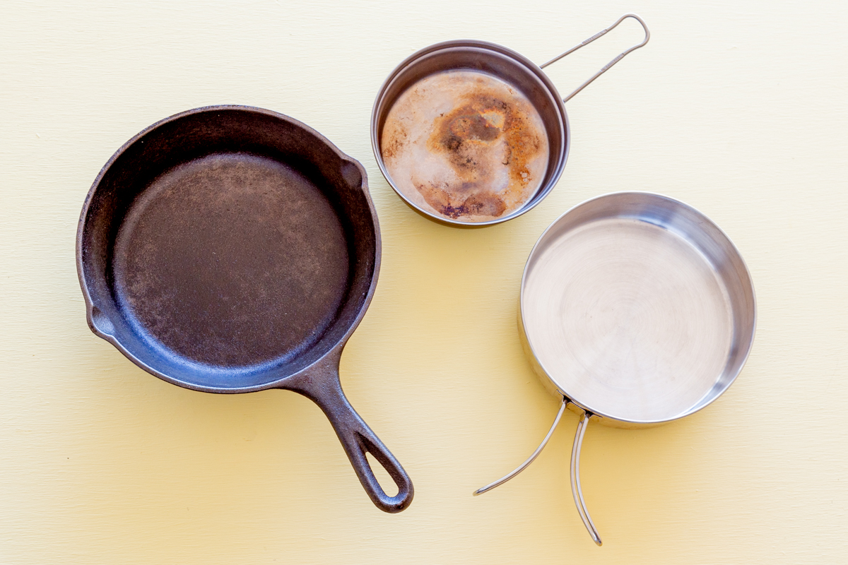 スキレットと、おすすめの鍋２種類