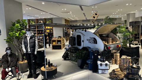 ゴールドウインが初のキャンプ特化型店舗「THE NORTH FACE CAMP」ほか体験型３店舗を恵比寿にオープン