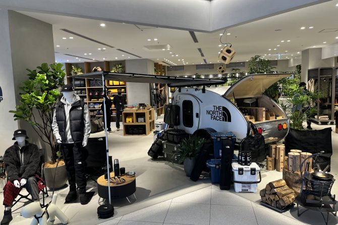 ゴールドウインが初のキャンプ特化型店舗「THE NORTH FACE CAMP」ほか体験型３店舗を恵比寿にオープン