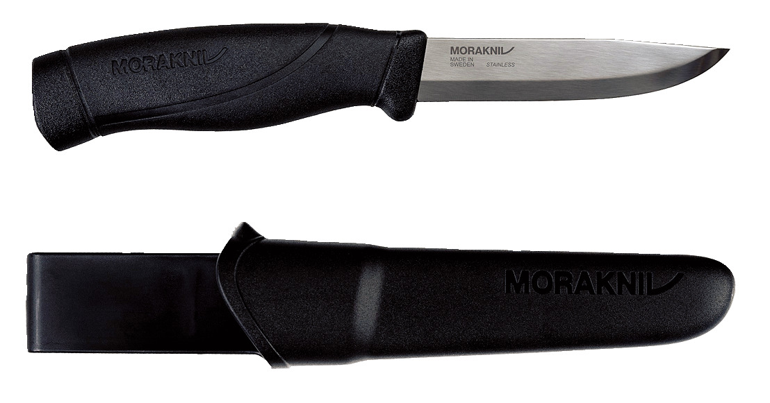 MORAKNIV (モーラナイフ) ／ コンパニオン ヘビーデューティー ブラック ステンレス