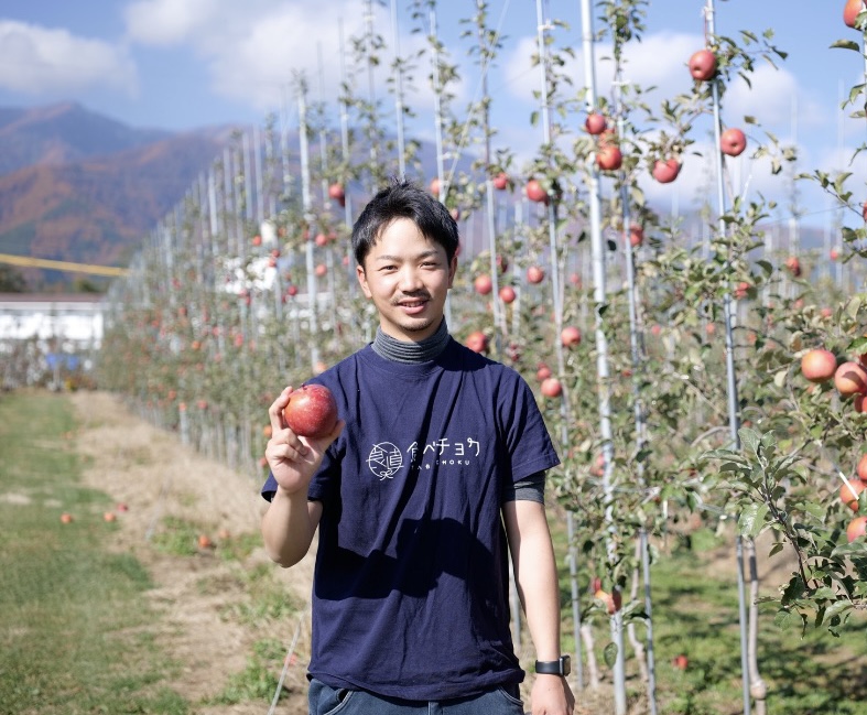 安曇野ファミリー農産の中村隆一さ