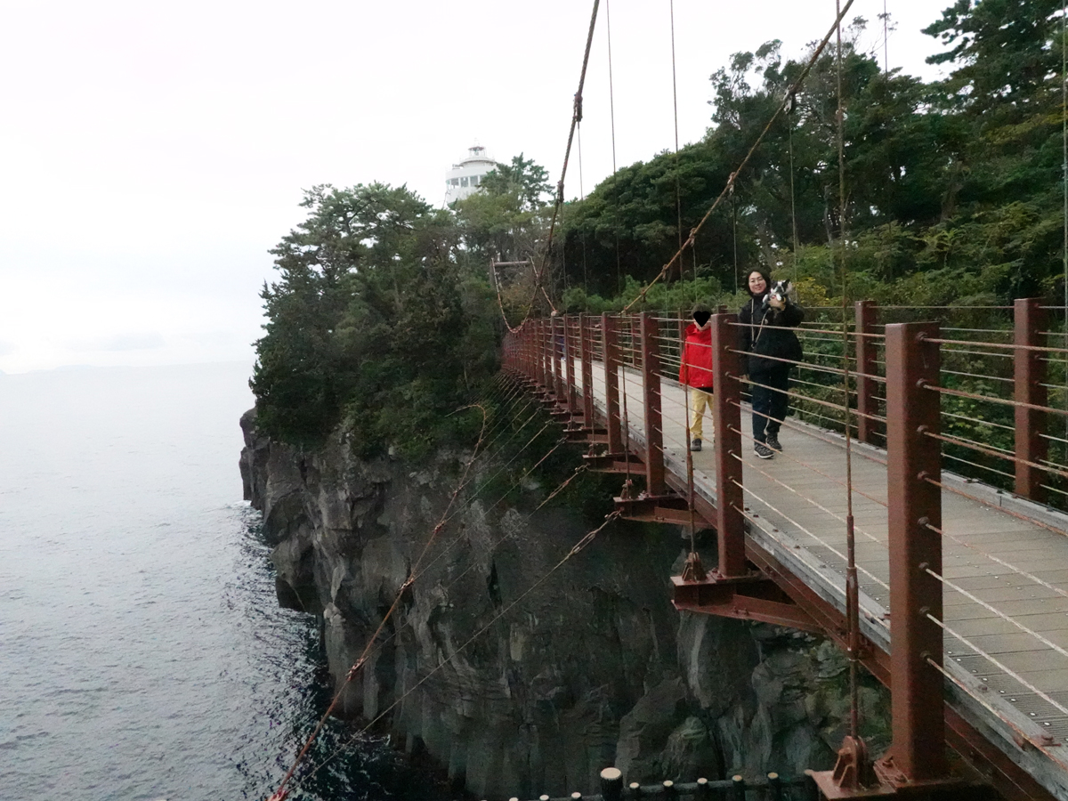 城ヶ崎海岸の吊り橋