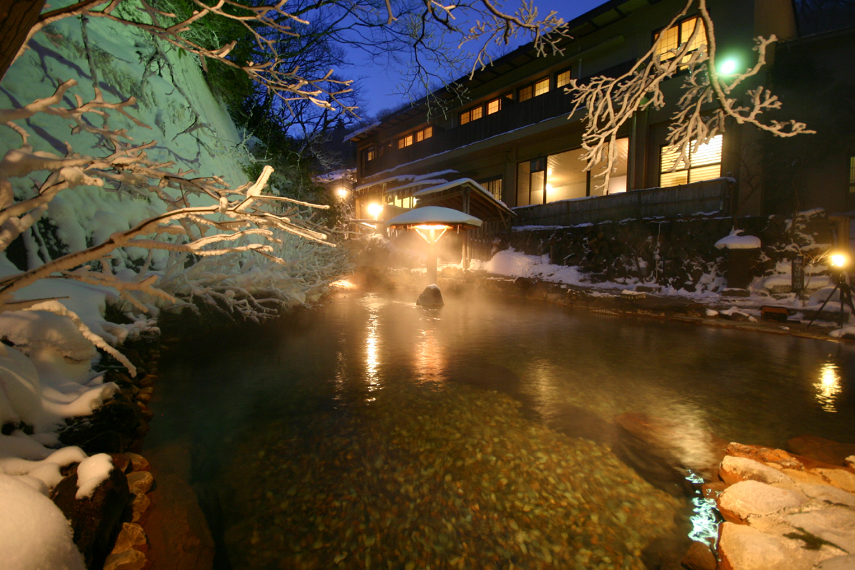 夜の大丸温泉