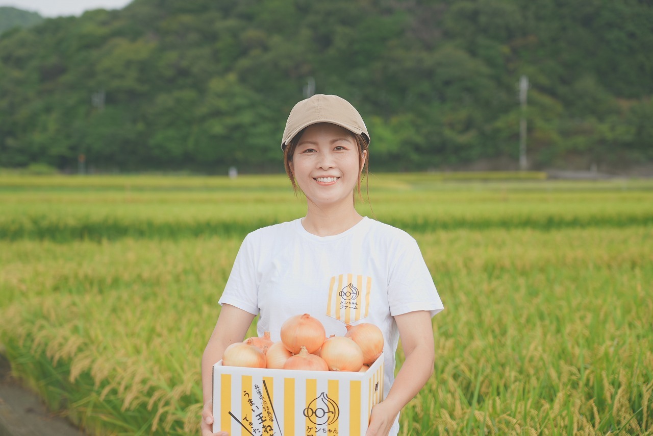 「ケンちゃんファーム」生産者、天野倫子さん