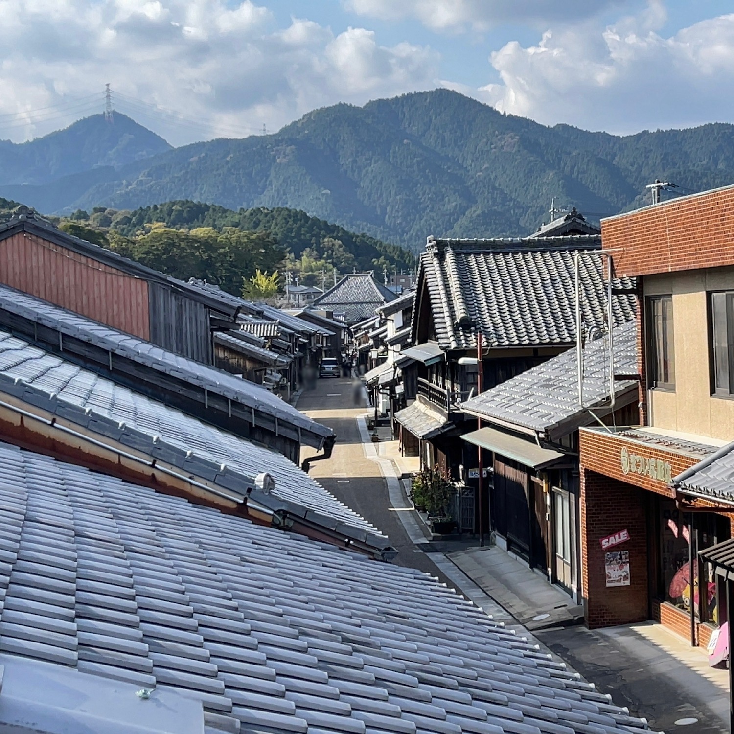 関宿の眺望