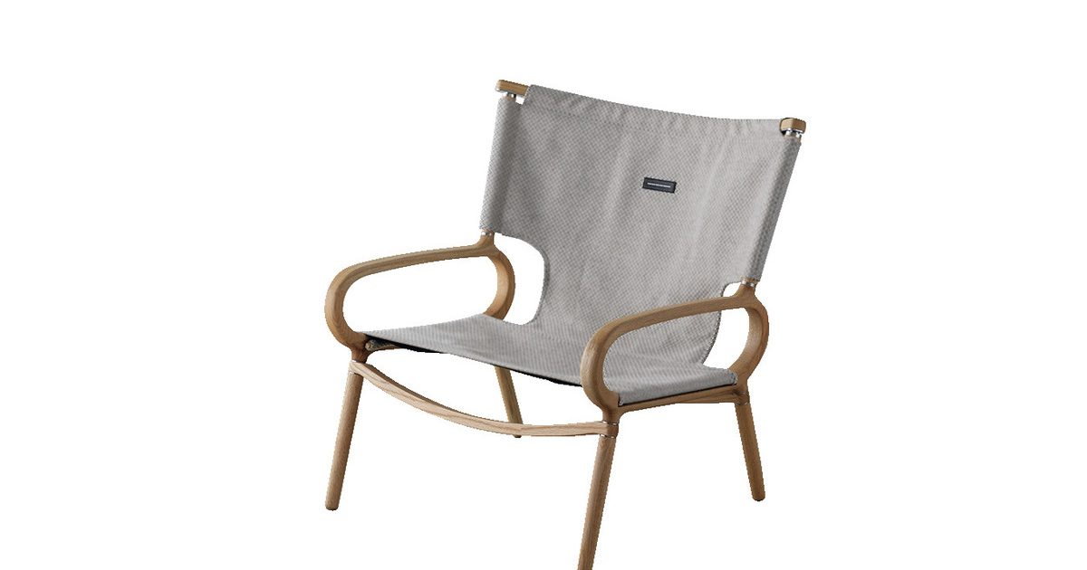 IKIKIグランドチェア　オーク　替えシート付 IKIKI グランドチェア オーク ファブリック テクスベージ | sotosotodays