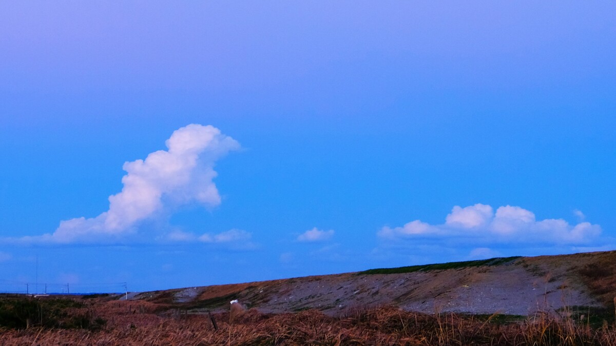 雄大積雲のイメージカット