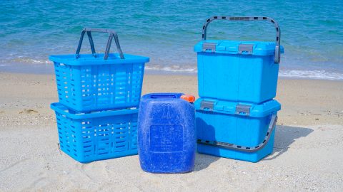 海洋ゴミを再利用！老舗工具箱メーカーが手がけるエシカルなバスケット＆ボックス