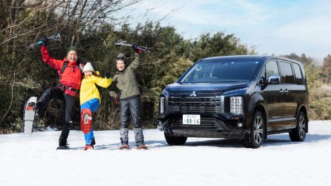 デリカD:5なら外遊びも弾む！ 雪のフィールドで楽しむ家族の時間【PR】