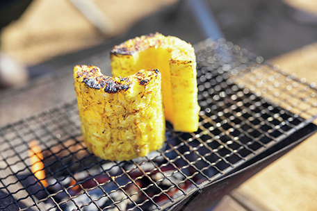 焼きパインのココナッツ寒天