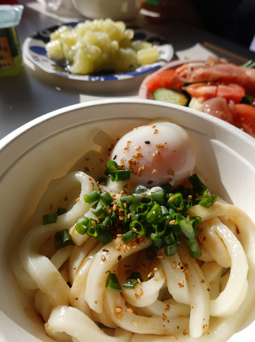 完成した伊勢うどん