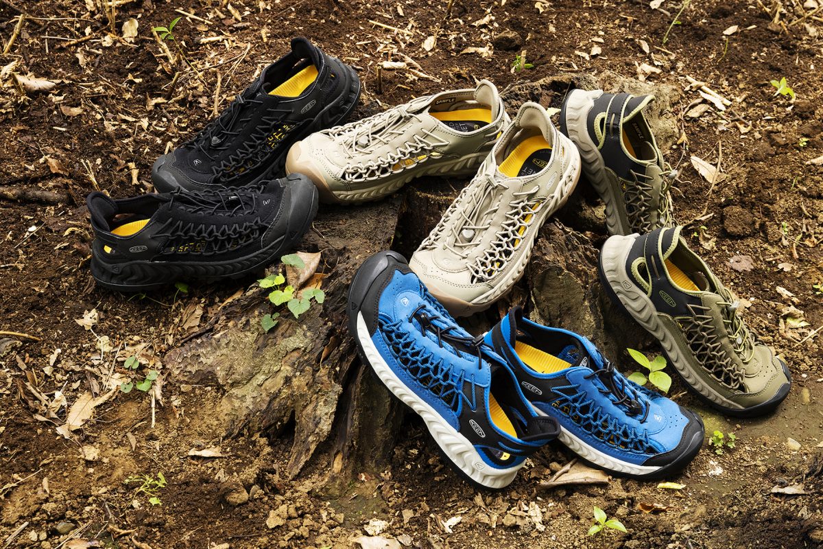(左上より時計回り) Triple Black/Black、Timberwolf/Plaza Taupe(共に2/1発売)、Dark Olive/Olive Drab(3/1発売)、Black/Austern(2/15発売) *すべて順次発売