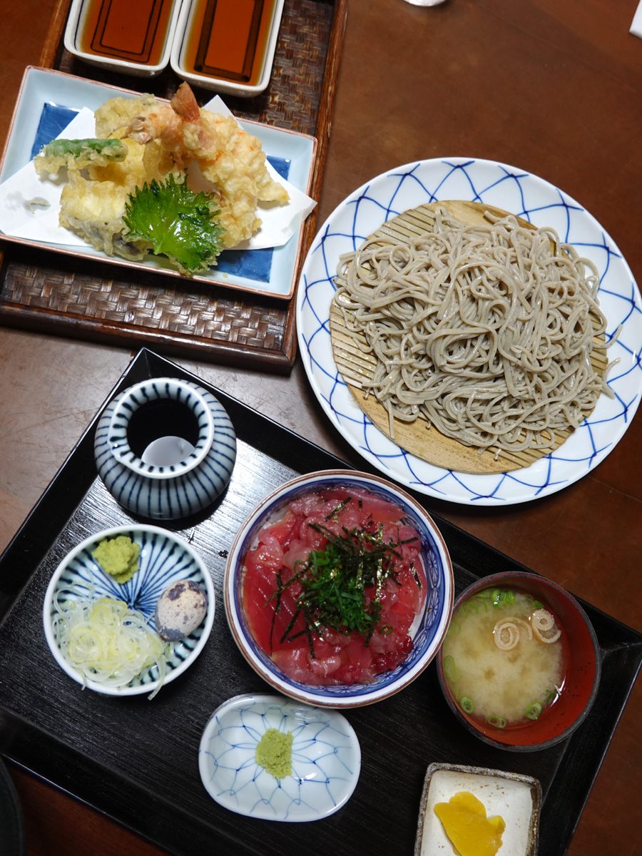 十割そば森本屋のランチ