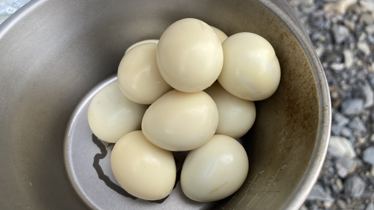 燻製うずらの卵