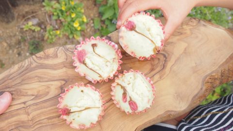 桜蒸しパンを親子で作ろう！米粉を使った簡単レシピ