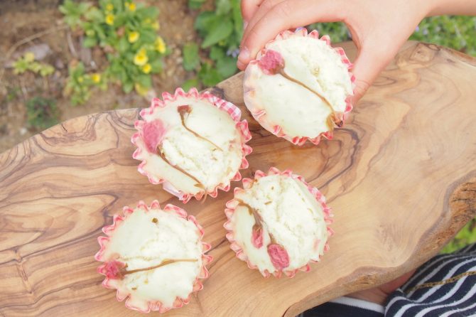 桜米粉蒸しパン