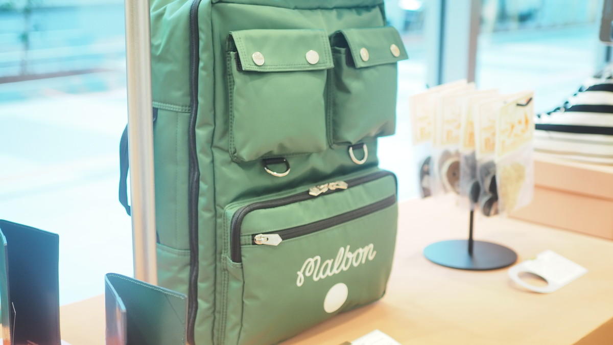 「Malbon Golf（マルボンゴルフ）」と「POTR（ピー・オー・ティー・アール）」のカプセルコレクションの「ALEUTIAN BACKPACK」5万4,780円（税込み）