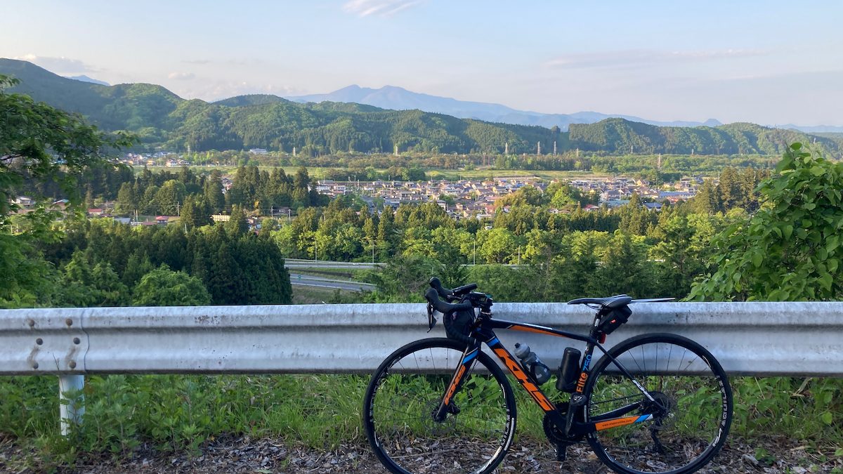 自転車と風景