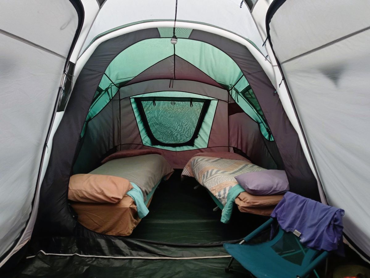 コンフォートキャンピングで用意されたテント