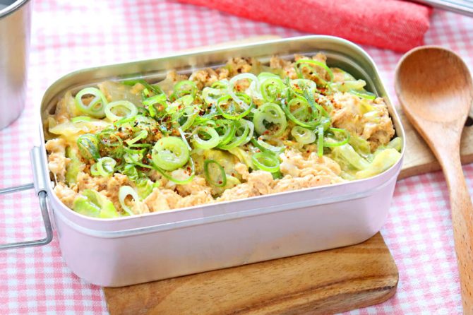 ガツガツいける！ツナ缶の親子丼風アレンジレシピ