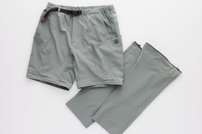 BE-PAL×グリップスワニーが最強のパンツを作ったぞ！ショート&ロングを兼ねたジップオフパンツ