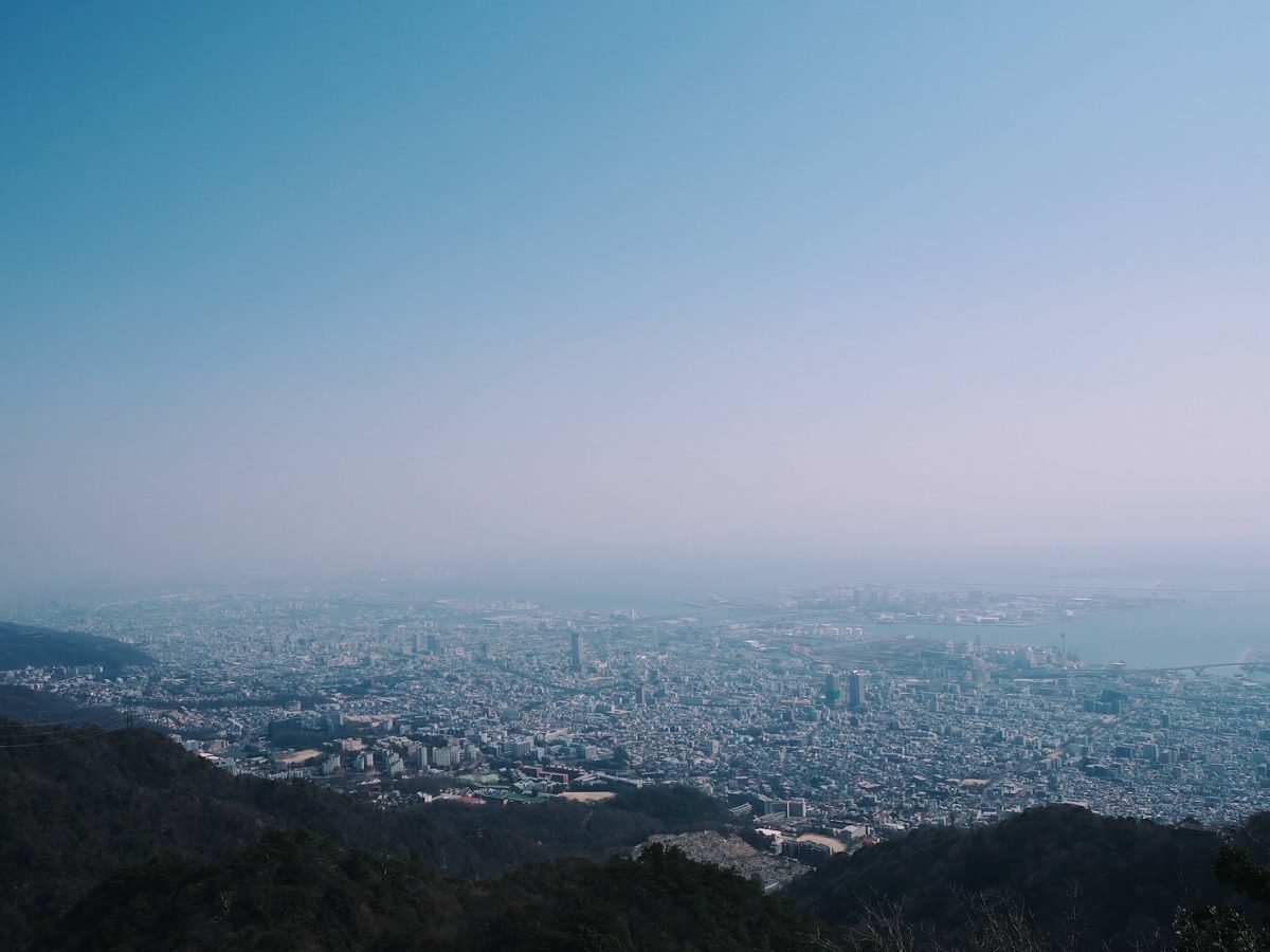 摩耶山からの展望