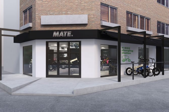 デンマーク発「MATE.BIKE」旗艦店が大阪南船場にオープン！限定5台のe-BIKEが登場