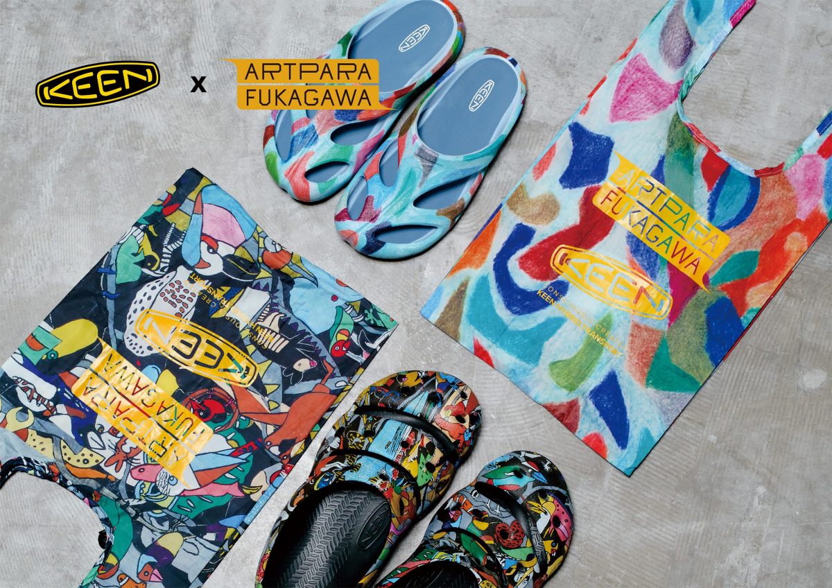 KEEN x ARTPARA FUKAGAWA　2023コラボレーション