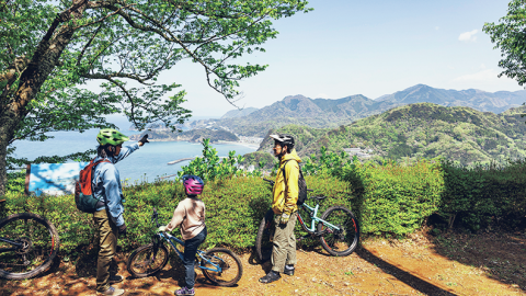 小さな僕の、大きな冒険！父と息子のMTBダウンヒル体験レポートin 静岡・松崎町