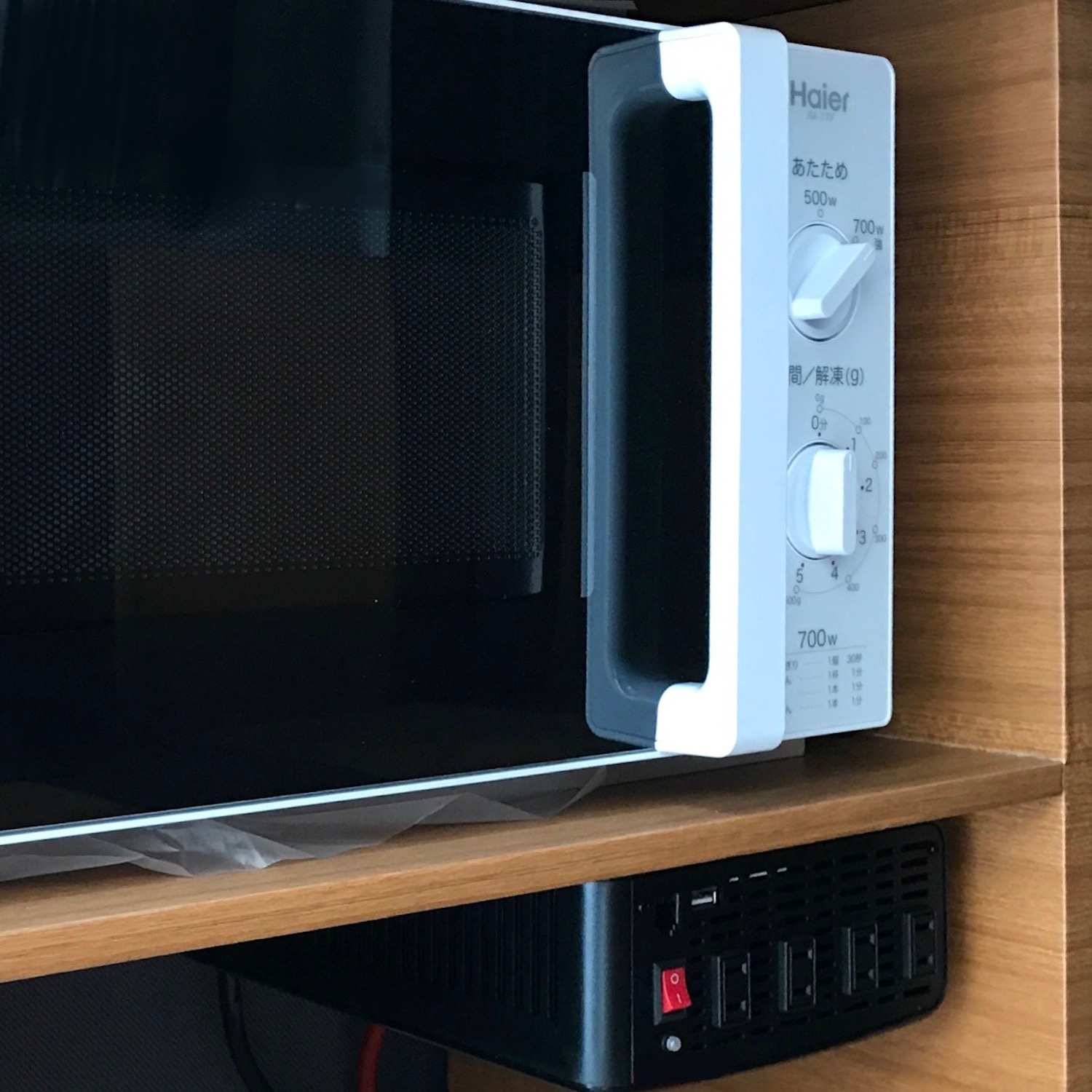 キャンピングカーの家電