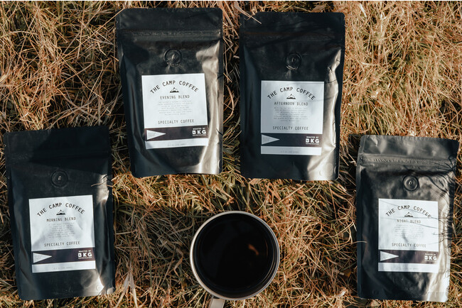 「THE CAMP COFFEE」は全4種類。