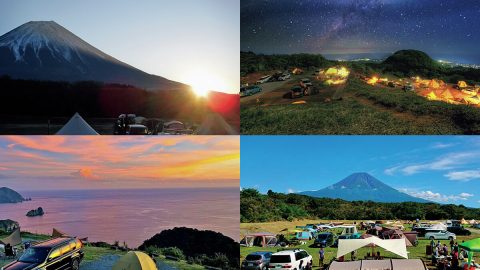 静岡県の絶対行きたいキャンプ場14選！「絶景」のイチ推しを厳選