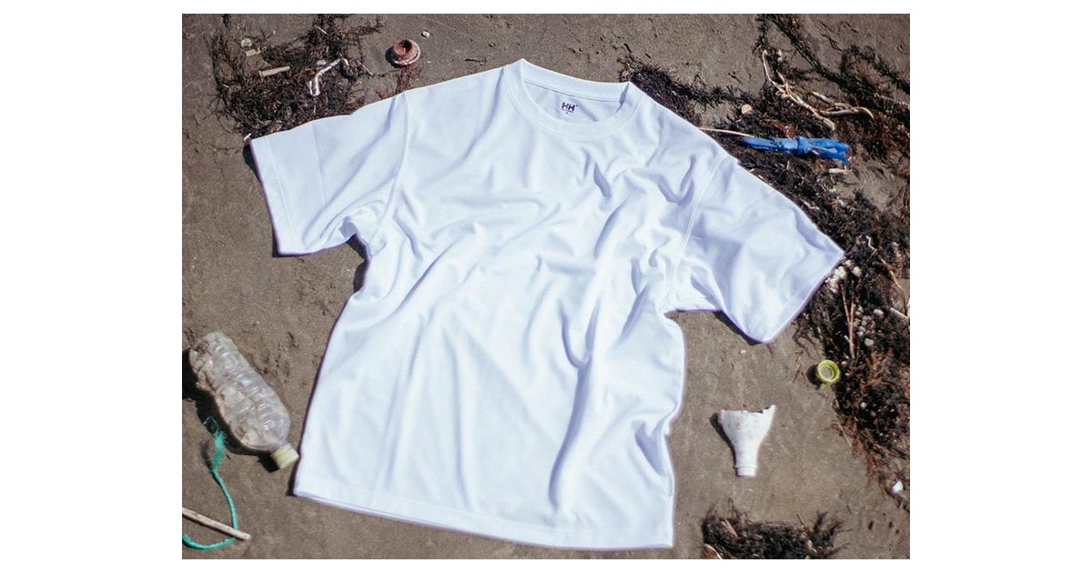 ヘリーハンセンが環境保全に向き合うTシャツを数量限定発売！海で回収