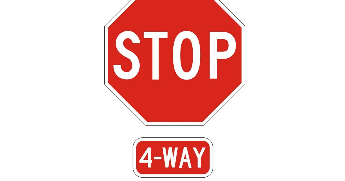 STOP 18inch アメリカ標識 カッティングステッカー アメリカ ストップサイン（道路標識） 2