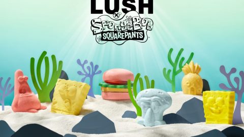 可愛すぎると話題！LUSH×「スポンジ・ボブ」のサスティナブルなバスボム6つ