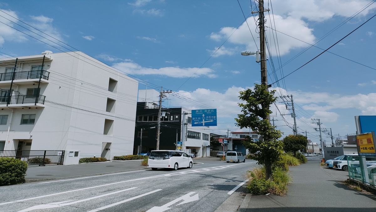 本厚木駅へ