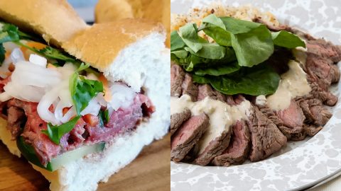 ローストビーフをキャンプで作るレシピ4選｜湯煎やダッチオーブンで簡単に！