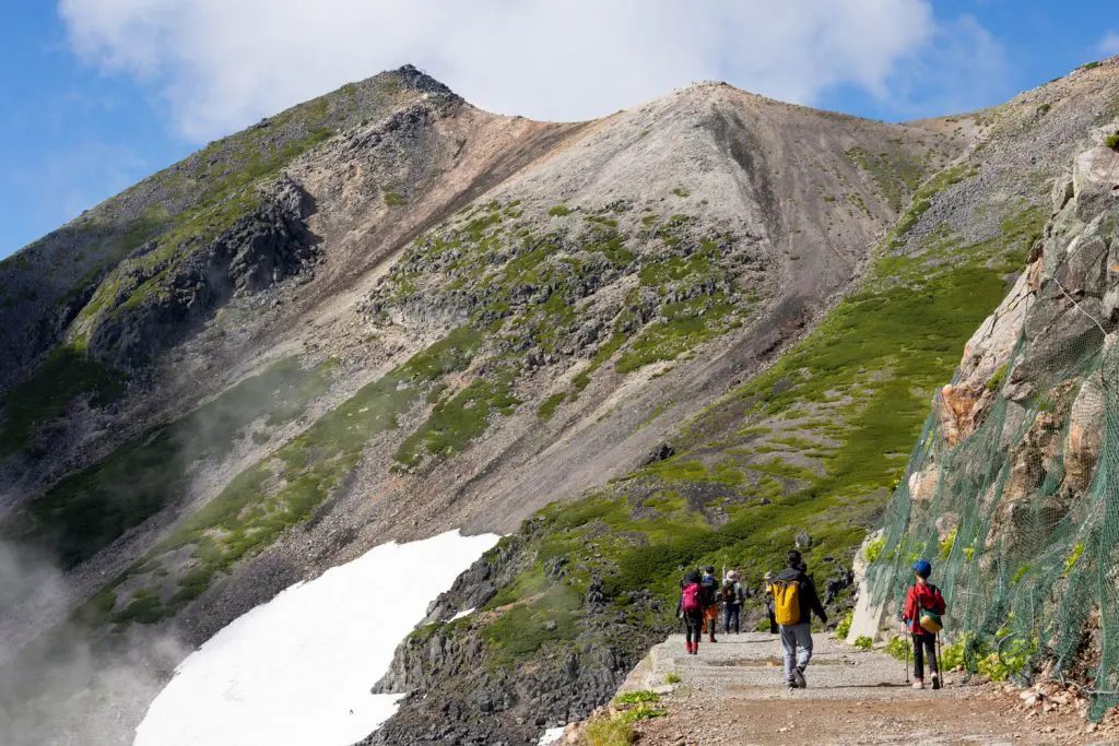 山と登山者