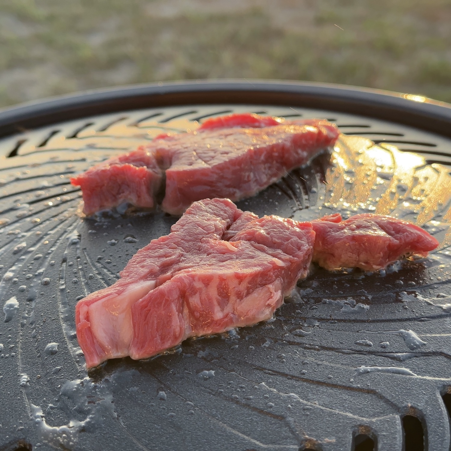 キャンプの食事