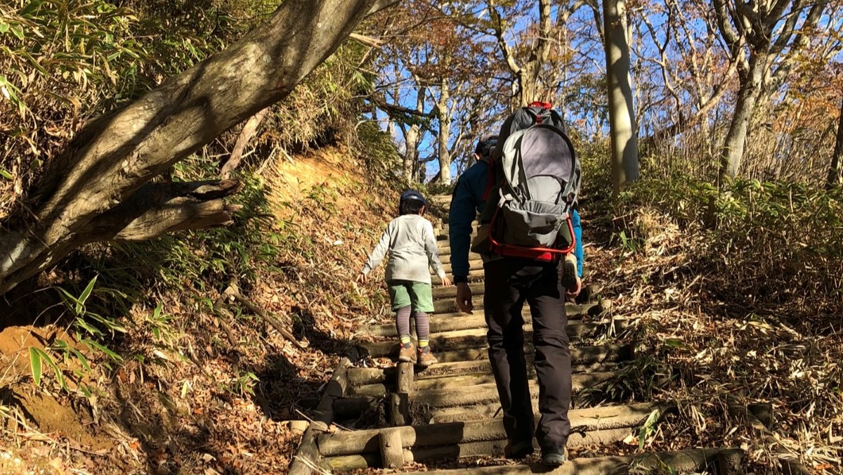 親子で山歩き