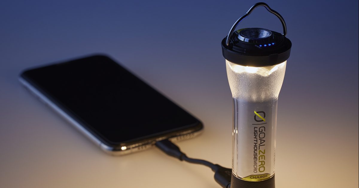 GOAL ZERO - ゴールゼロ ライトハウス マイクロ USB充電式LEDランタン 最大150ルーメ Goal Zero LEDランタンLIGHTHOUSE MICRO FLASH - GOALZERO
