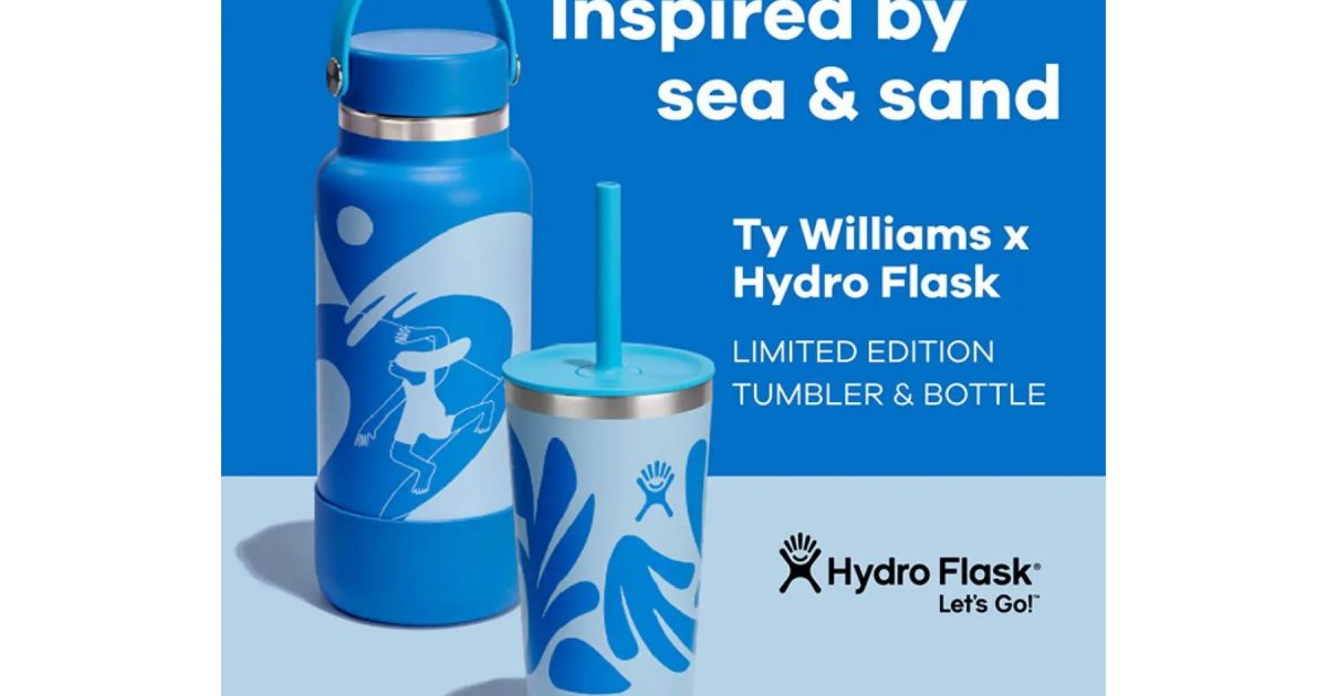 Hydro Flask FF14コラボタンブラー ネイチャー&サーフモチーフが爽やか！Hydro Flaskから限定ボトル
