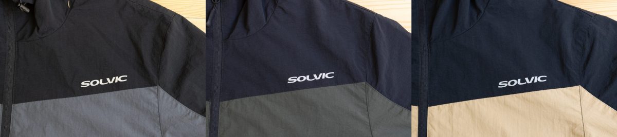 胸には「SOLVIC」のロゴ。