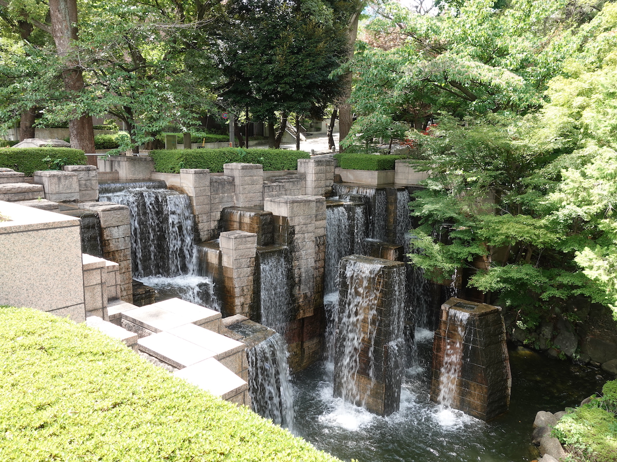 見どころの多い御殿山庭園。