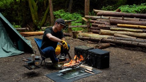 環境倫理プログラムのお墨付き！ZEN Campsの「自然を傷つけない」を第一につくられた焚き火台